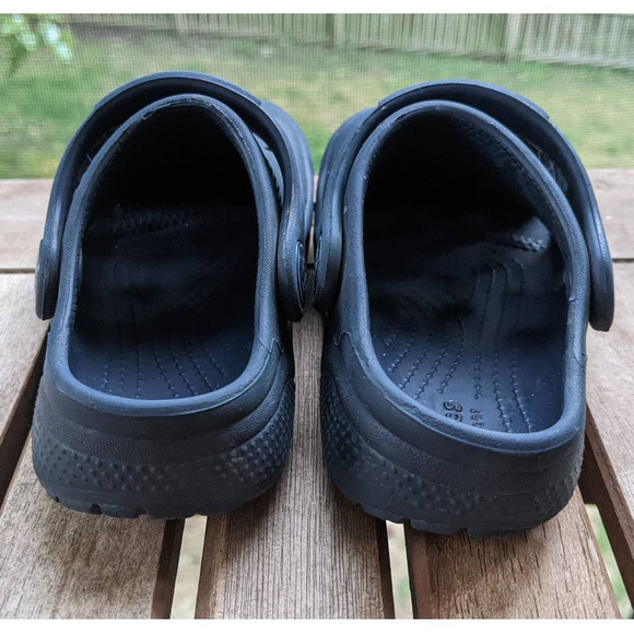 Crocs Kids Classic Clog Slip On  Navy Blue Size 9 - Picture 7 of 7